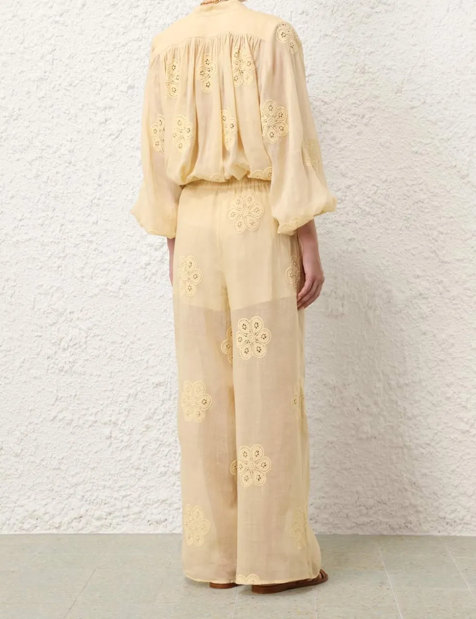 Acadian Embroidered Blouse