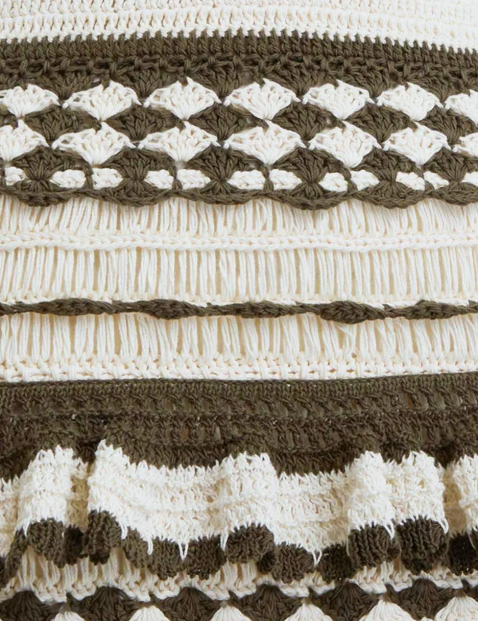 Devi Crochet Frill Dress
