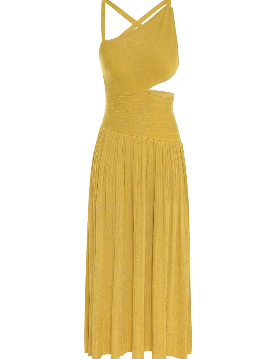 Devi Lurex Midi Dress