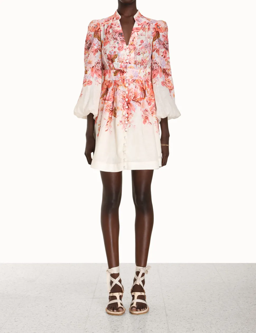 Devi Plunge Mini Dress