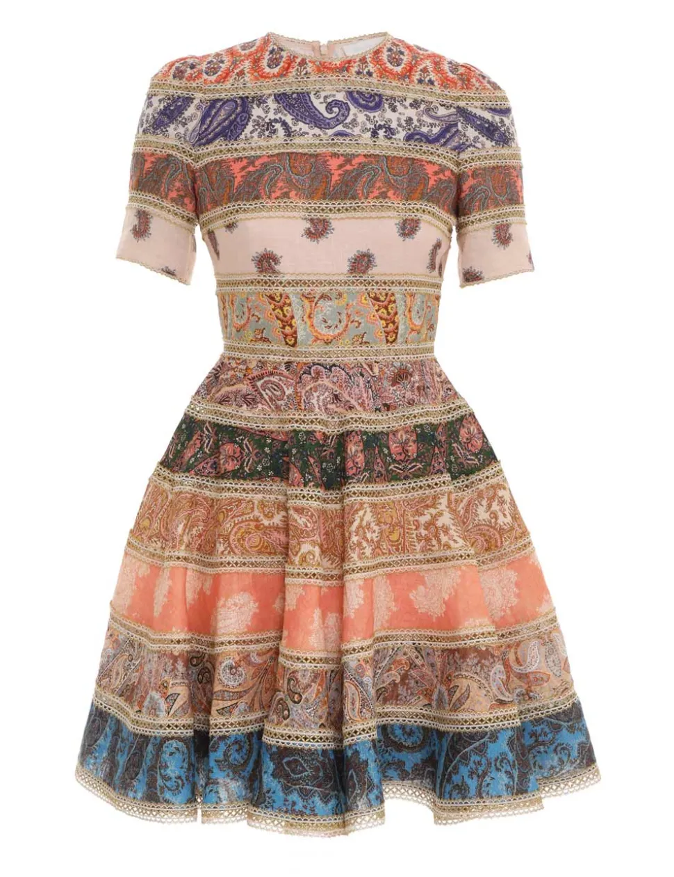 Devi Spliced Mini Dress