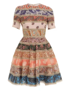 Devi Spliced Mini Dress
