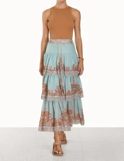 Devi Tiered Skirt