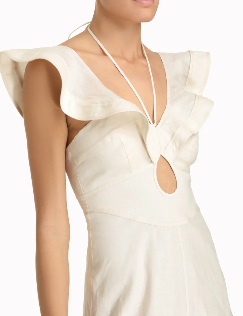 Halcyon Flutter Midi Dress