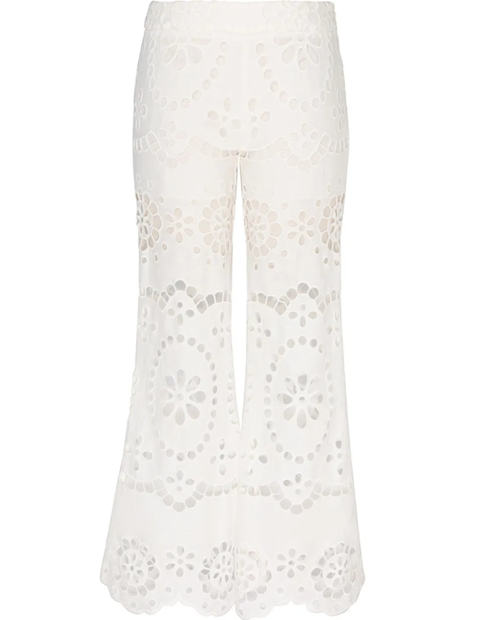 Lexi Embroidered Flare Pant