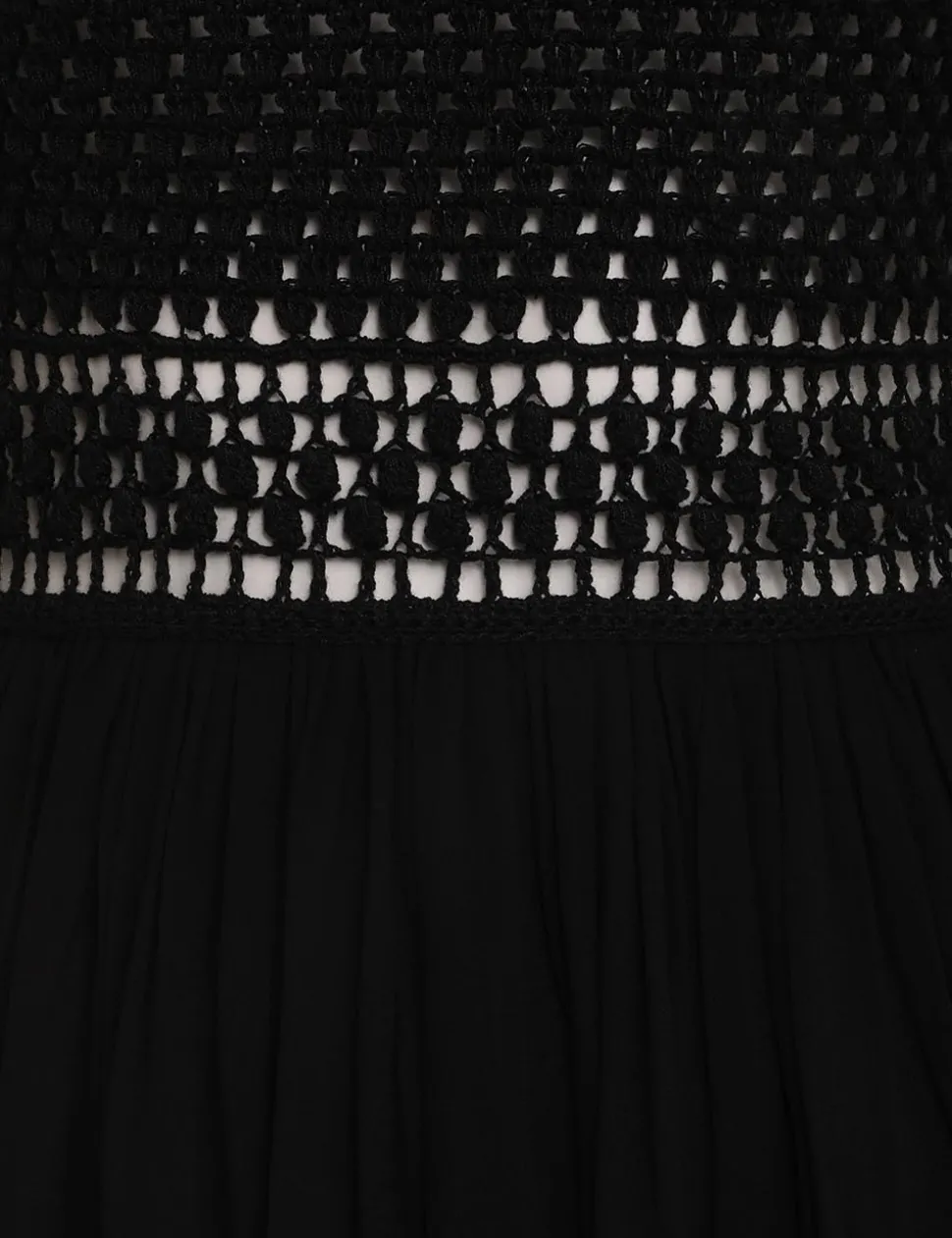 Luminosity Crochet Bodice Midi