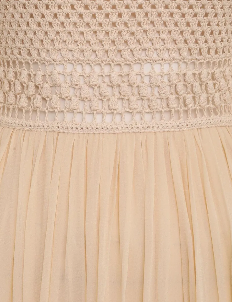 Luminosity Crochet Bodice Midi