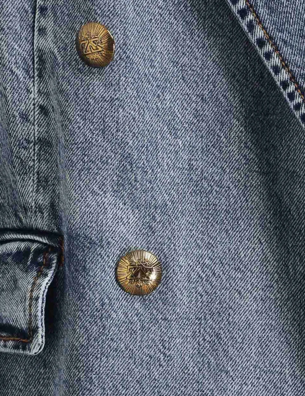 Luminosity Denim Blazer