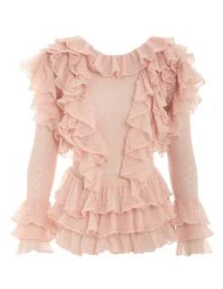 Luminosity Frill V-Neck Top