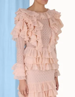 Luminosity Frill V-Neck Top