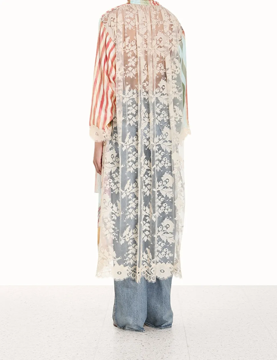 Luminosity Lace Back Midi