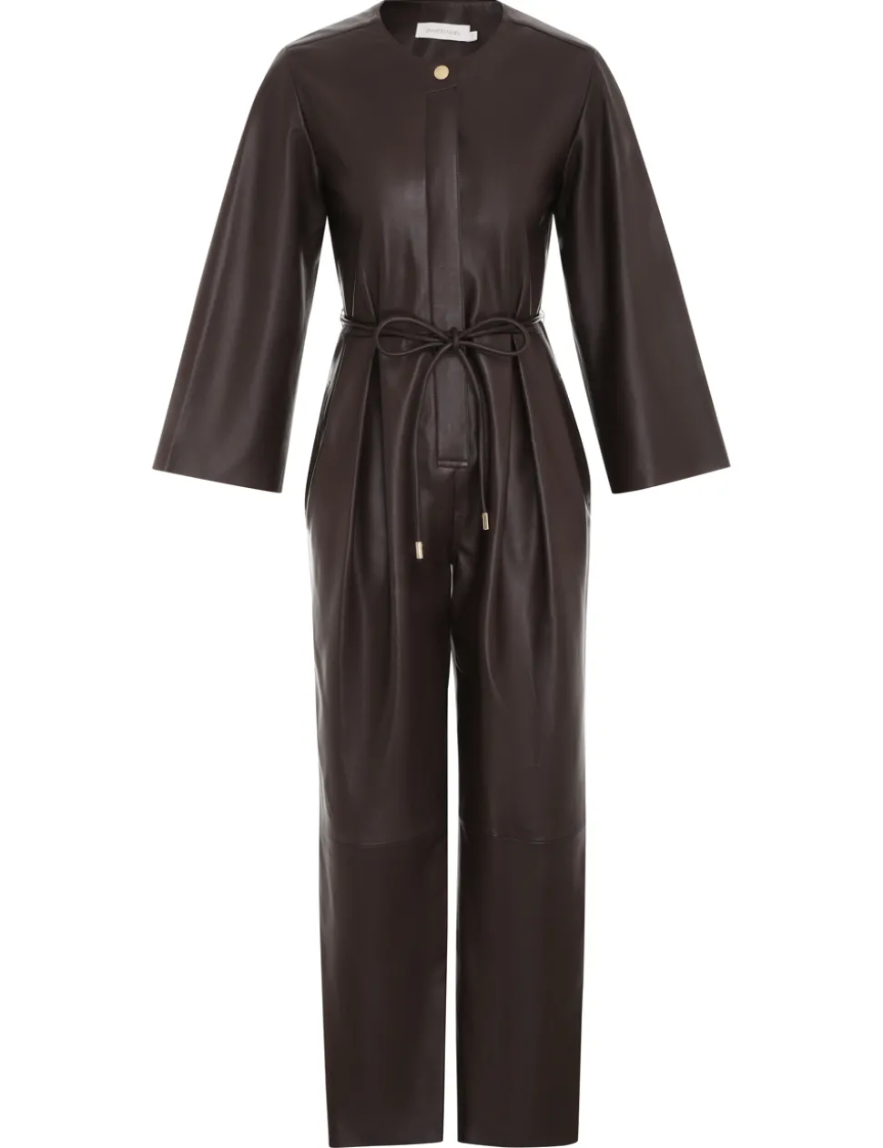 Luminosity Leather Jumpsuit