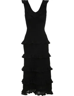 Luminosity Ruffle Tank Dress