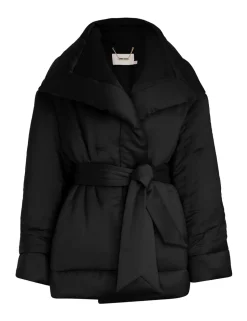 Luminosity Satin Wadded Jacket