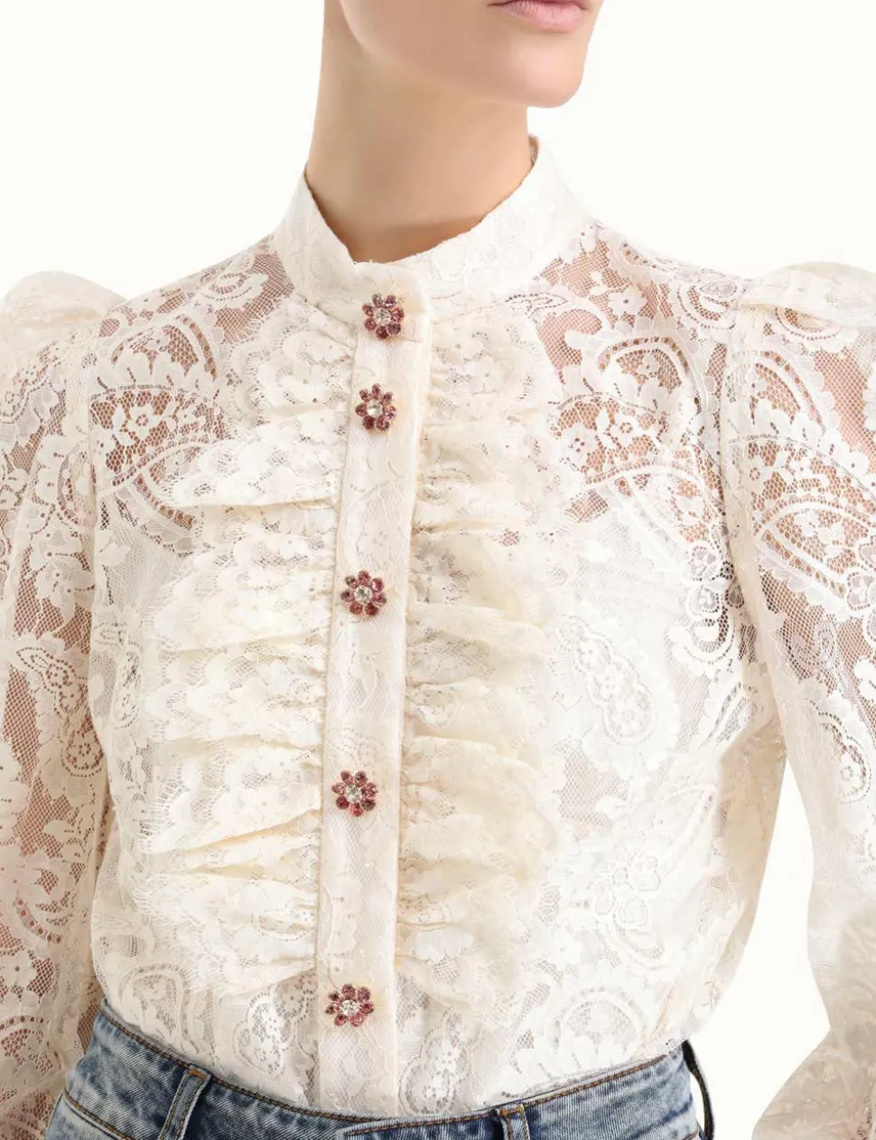 Lyrical Lace Blouse