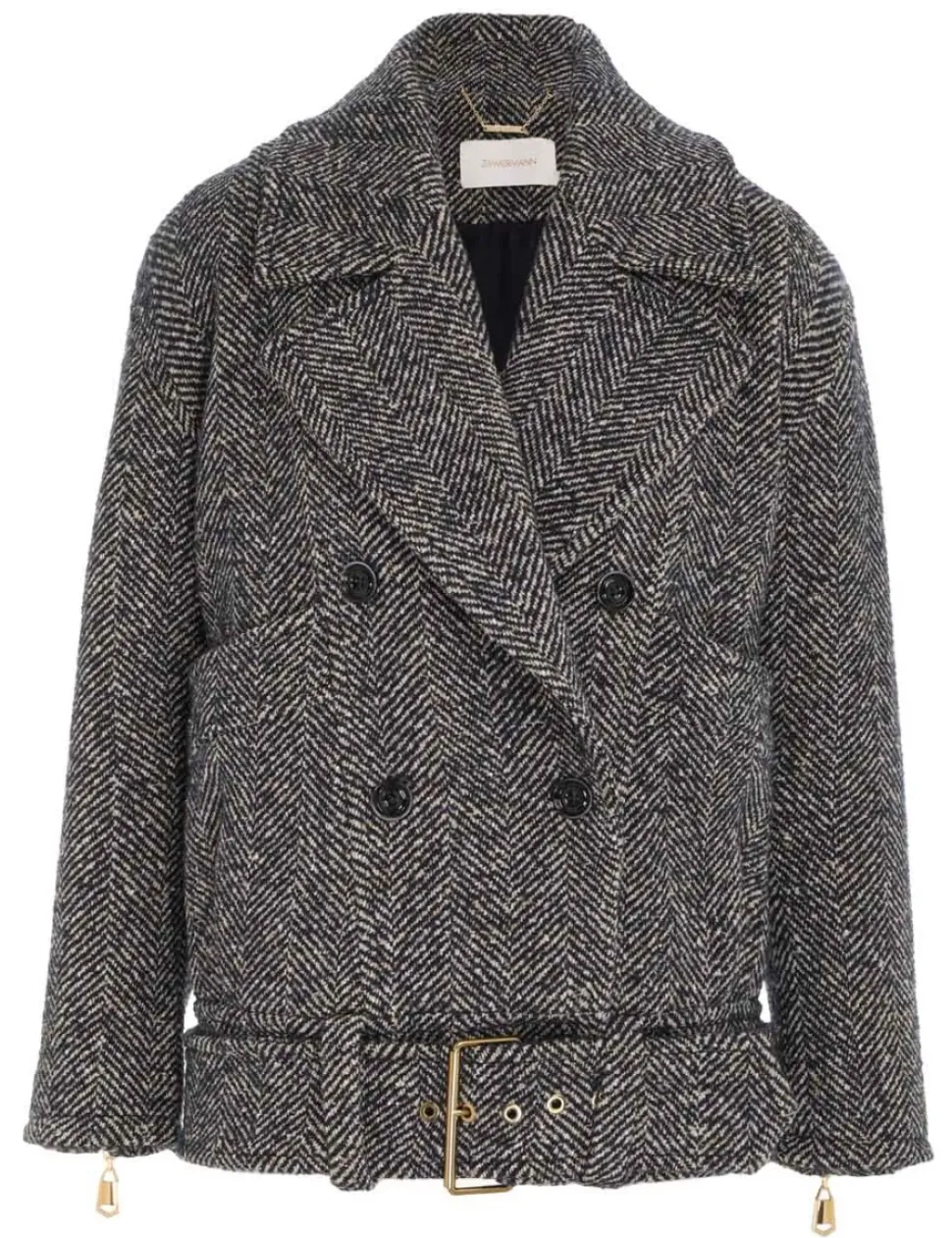Lyrical Oversized Biker Jacket