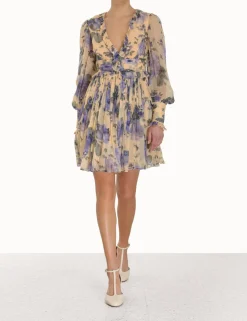 Lyrical Ruffle Mini Dress