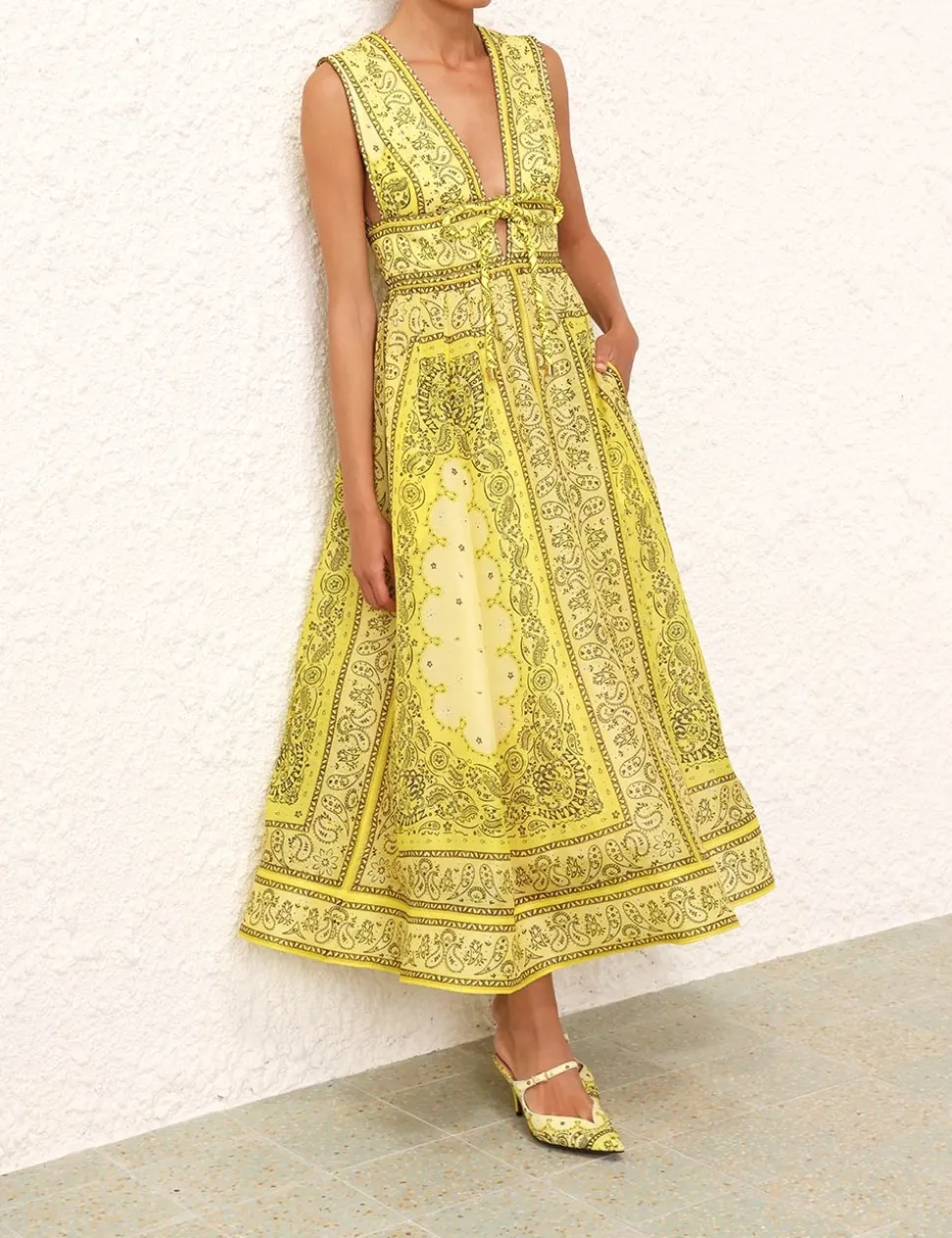 Matchmaker Bow Long Dress