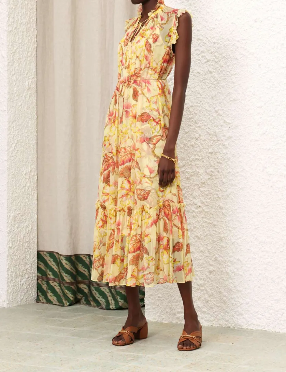 Matchmaker Flutter Midi Dress