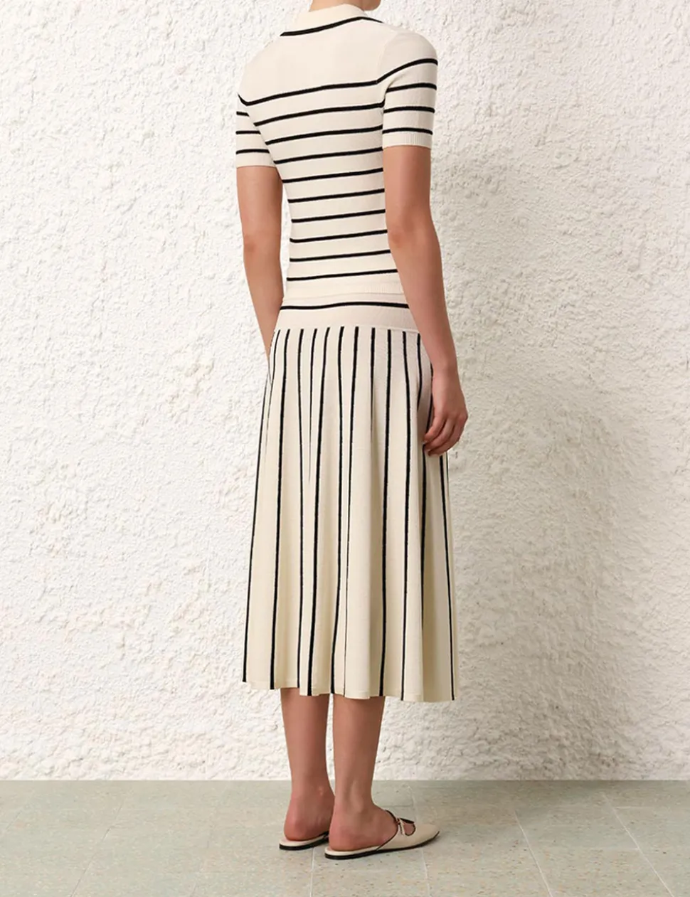 Matchmaker Knit Stripe Polo