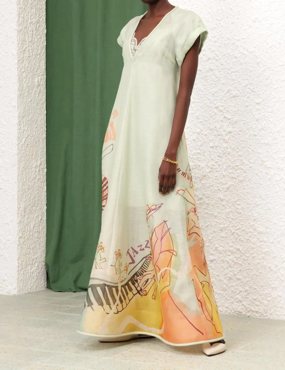 Matchmaker Poster V Neck Dress