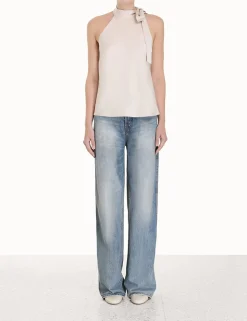Neck Tie Tank Top