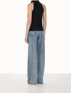 Neck Tie Tank Top