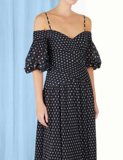 Pleated Midi
