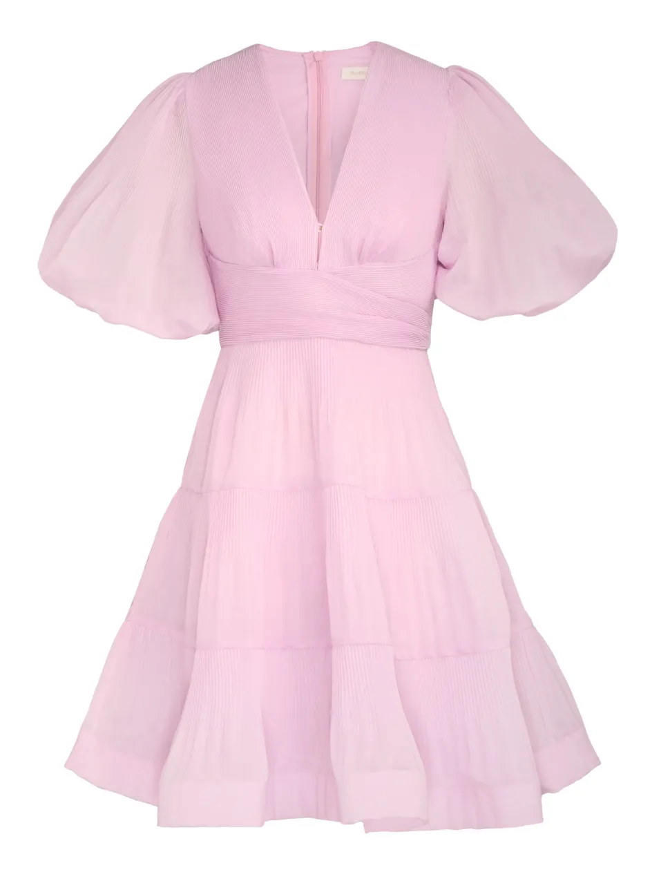 Pleated Mini Dress