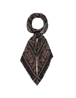 Printed Silk Neck Scarf