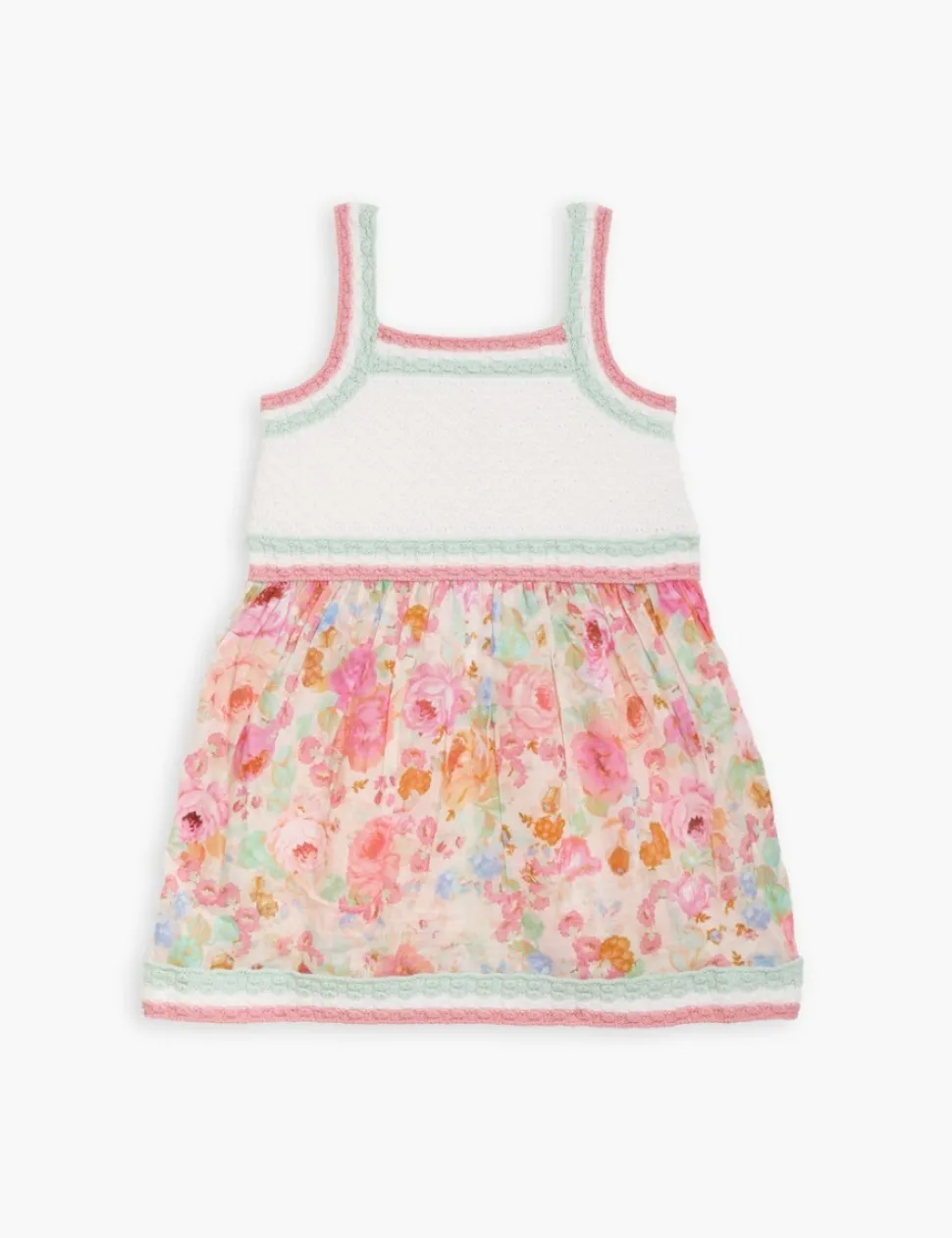 Raie Knit Top Woven Dress