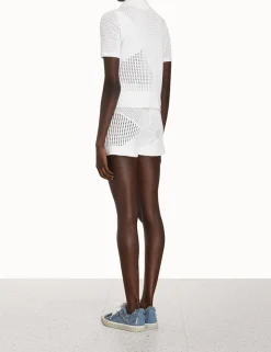 Raie Mesh Knit Shorts
