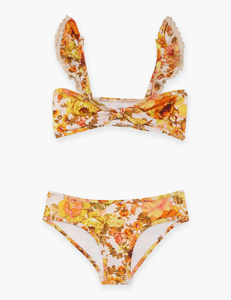 Raie Trim Tie Front Bikini