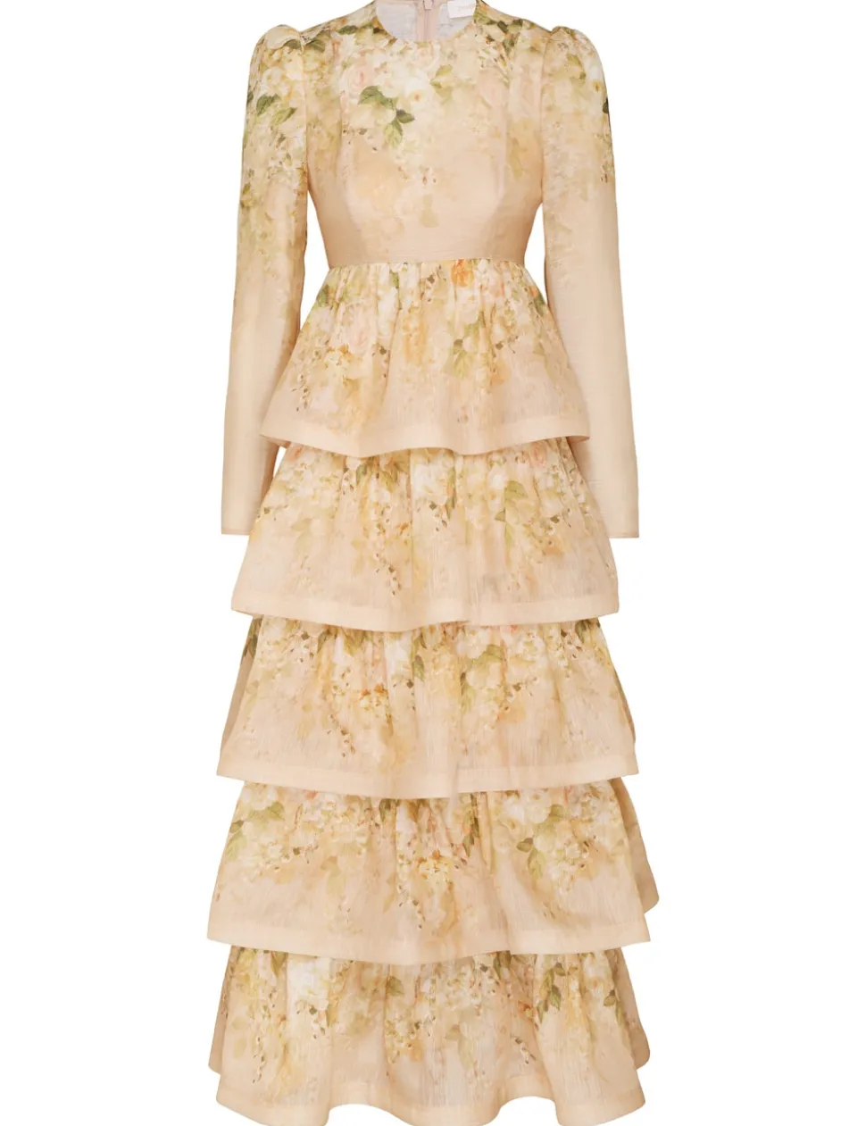 Sensory Tiered Midi Dress