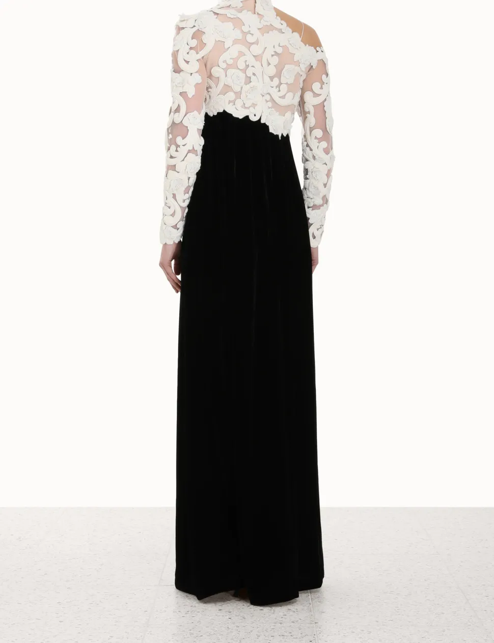 Sensory Velvet Bodice Gown