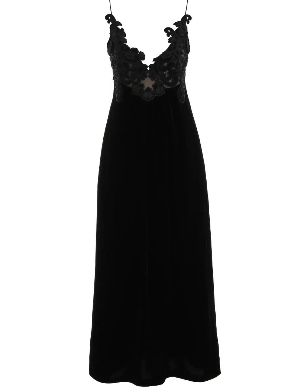 Sensory Velvet Slip Dress