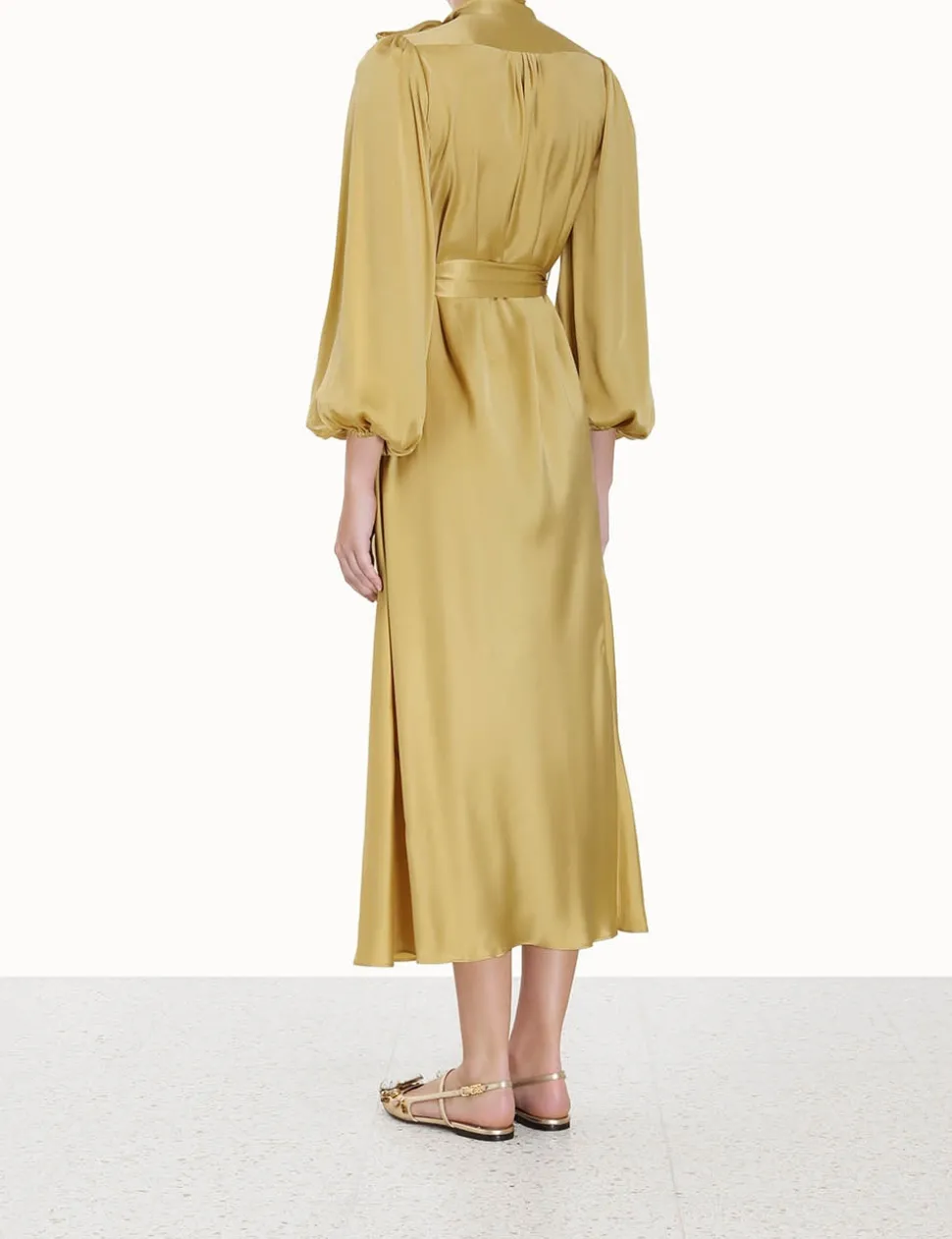 Silk Billow Dress