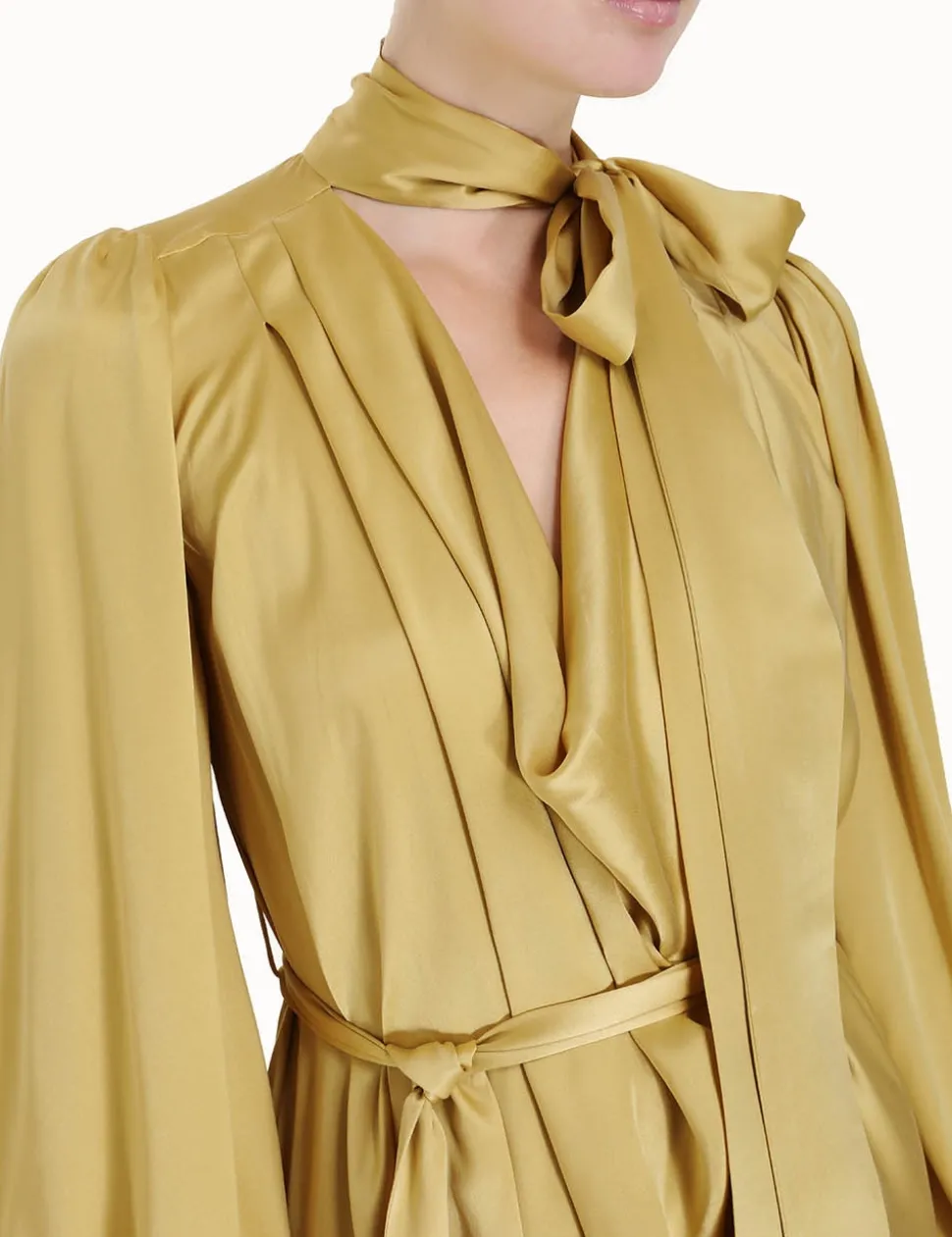 Silk Billow Dress