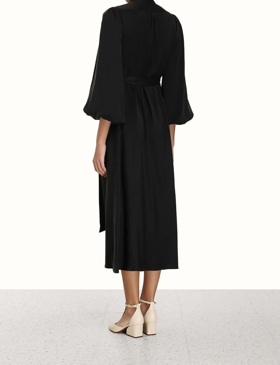 Silk Billow Dress