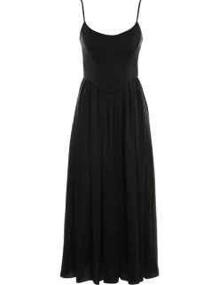 Silk Corset Dress