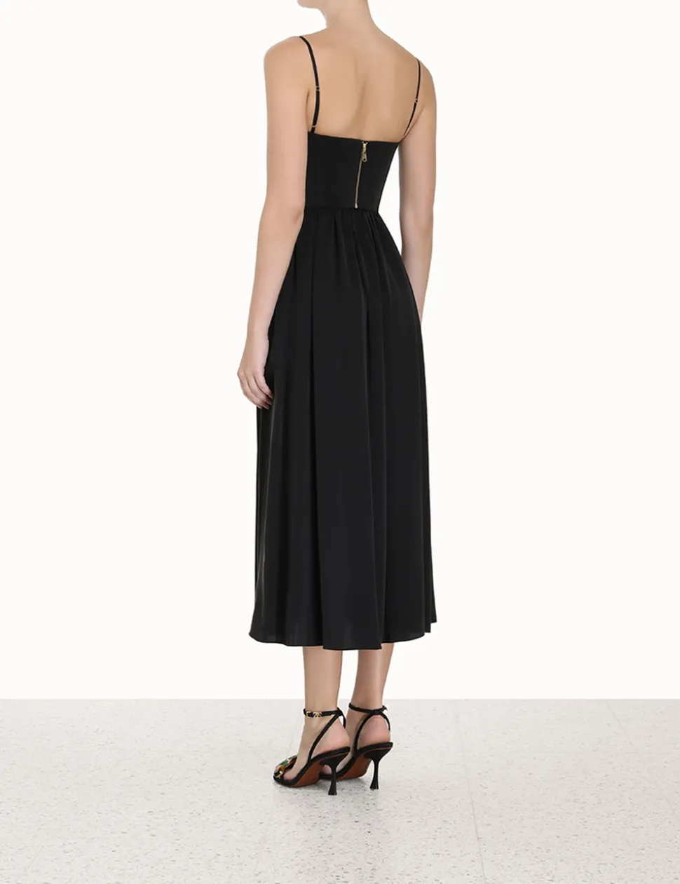 Silk Corset Dress