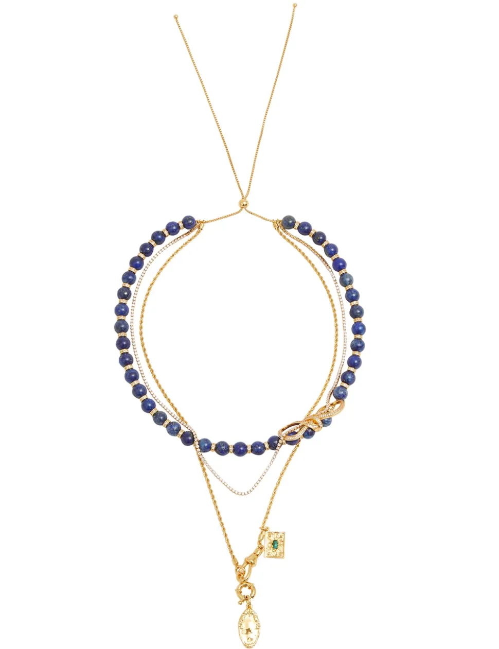 Tangled Collage Chain Necklace
