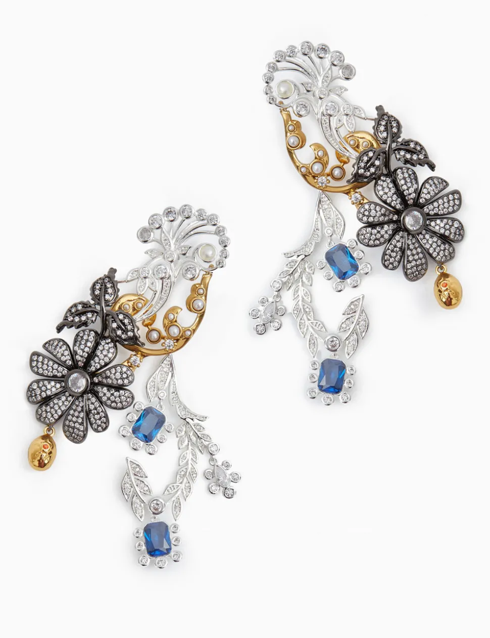 Tangled Collage Earrings