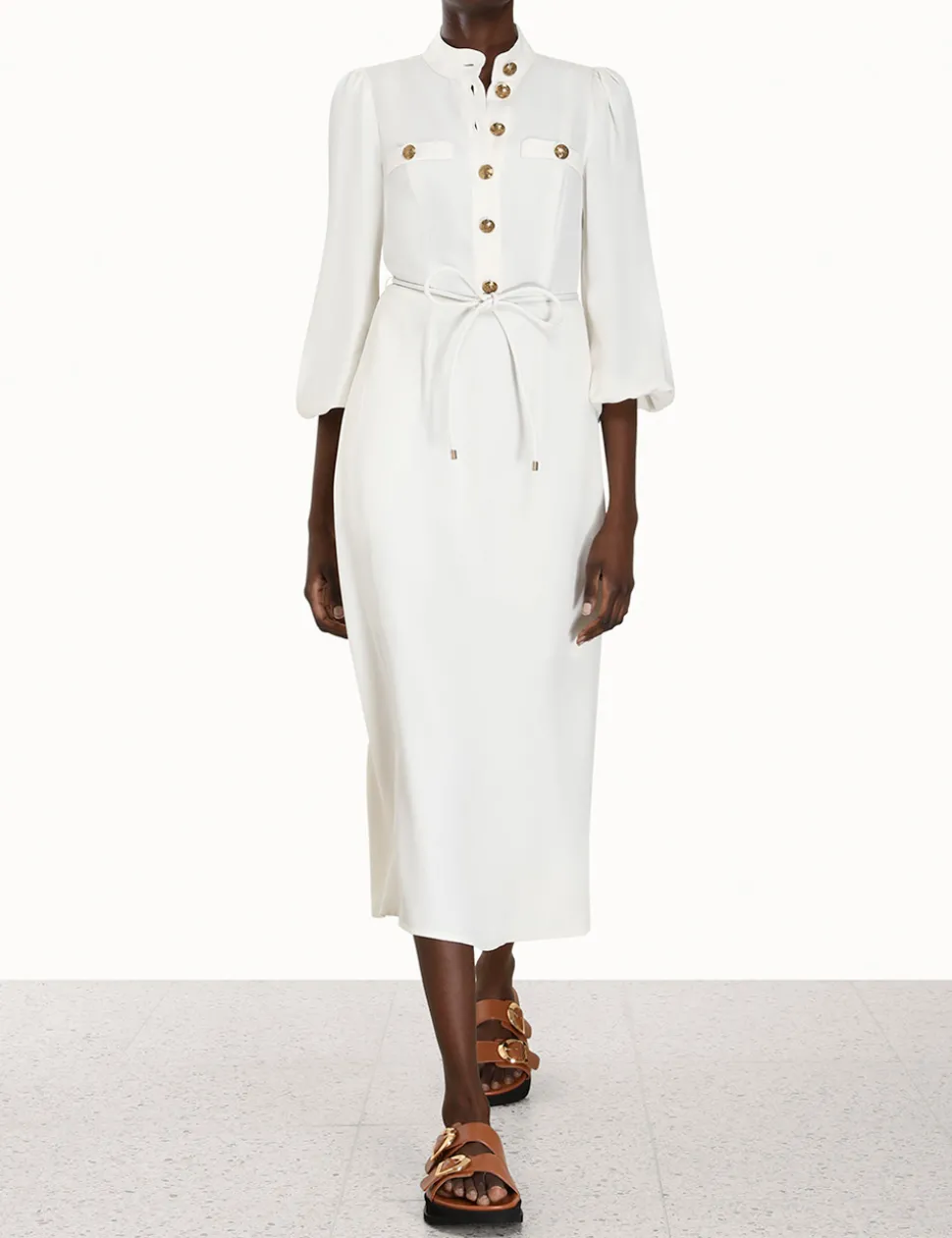Utility Midi Dress