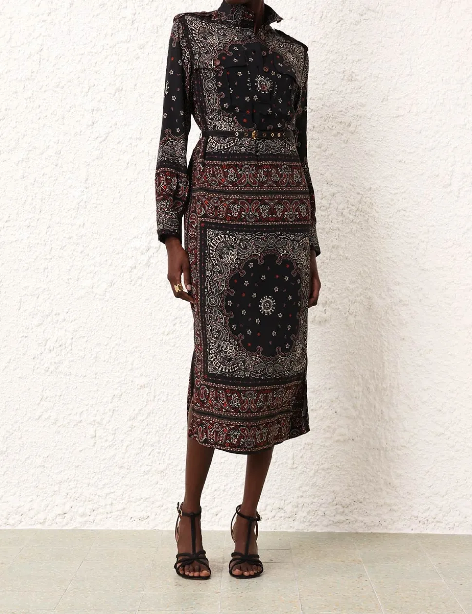 Utility Midi Dress