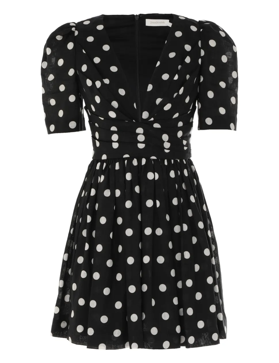 V Neck Mini Dress