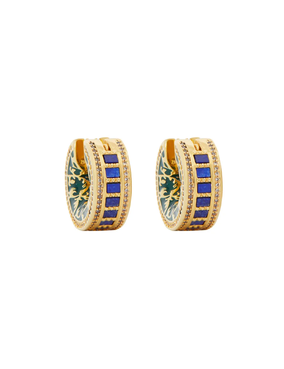 Zimmemorabilia Stone Hoops
